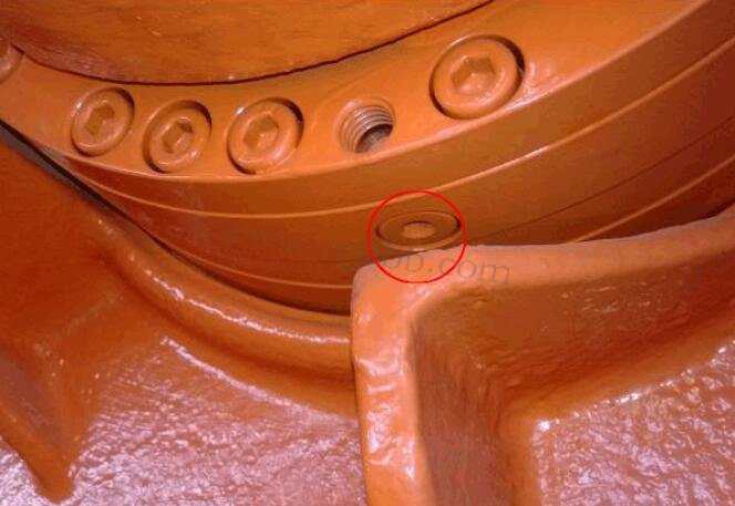 ABB IRB2600機(jī)器人各軸油口位置